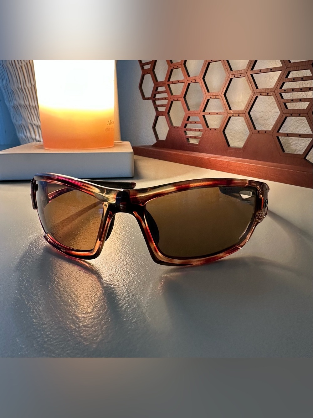 Tifosi Optics Tortoise Frame Brown Lens Women's Sunglasses